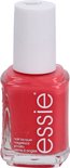 Essie nagellakflesje in de kleur 'cute as a button', met het opschrift 'cute as a button' op de dop.