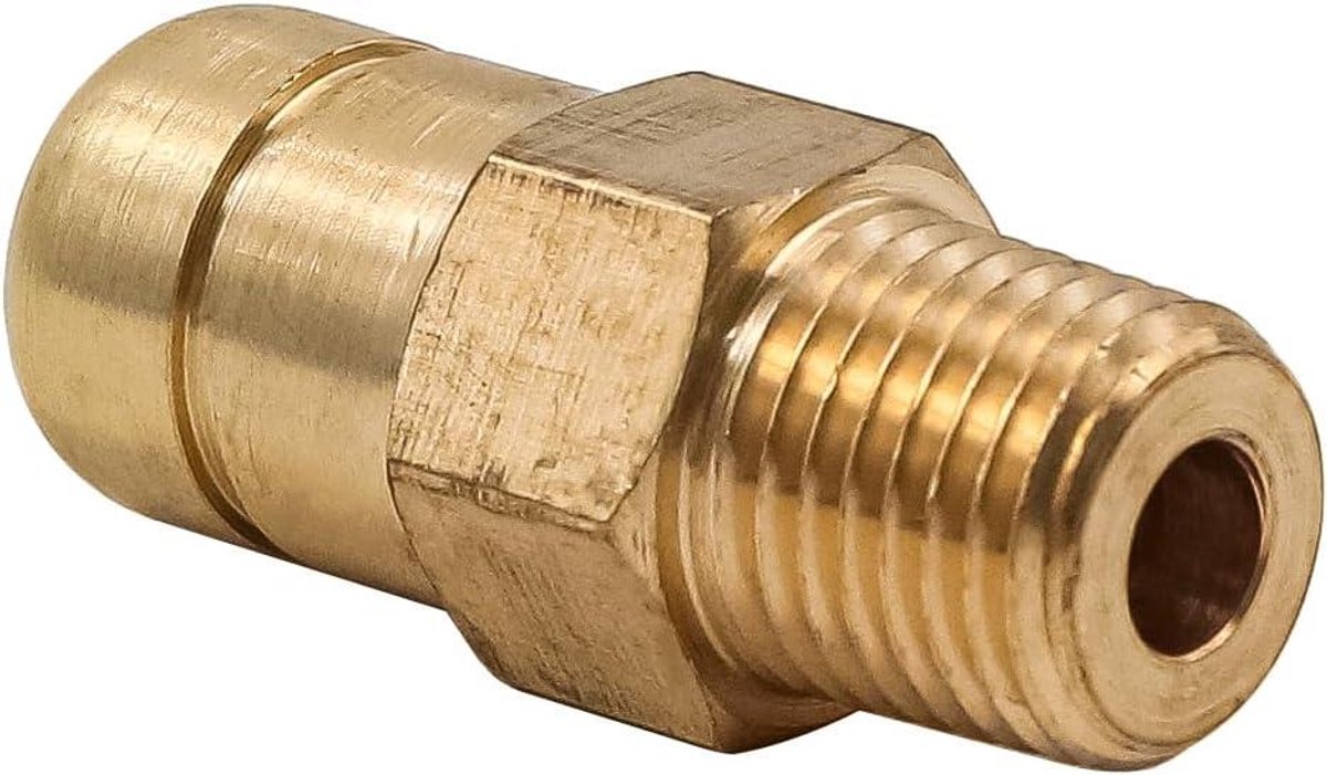 Allecto plus - Messing Veiligheidsventiel met Thermische Vrijgave en Temperatuurregeling