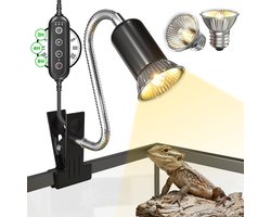 MKSS® Warmtelamp Reptielen - Terrarium - Zwart