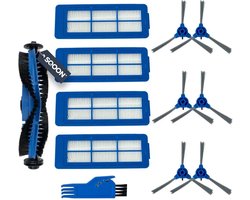 SQOON® Onderhoudsset Geschikt voor Eufy RoboVac G10 / G20 / G30 Serie – 12-delig