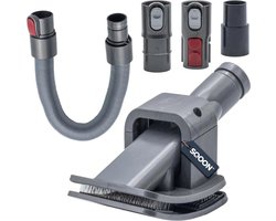 SQOON® Huisdierverzorgingsset – Geschikt voor Dyson V8, V10, V11 & V12 – 5-delig – Het originele alternatief