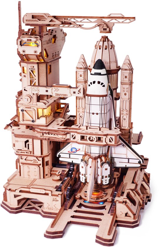 Shuttle spatiale Robotime - LKA02 - Série ROKR Engrenages mécaniques - Voyage spatial - Kit - Modélisme - Miniature