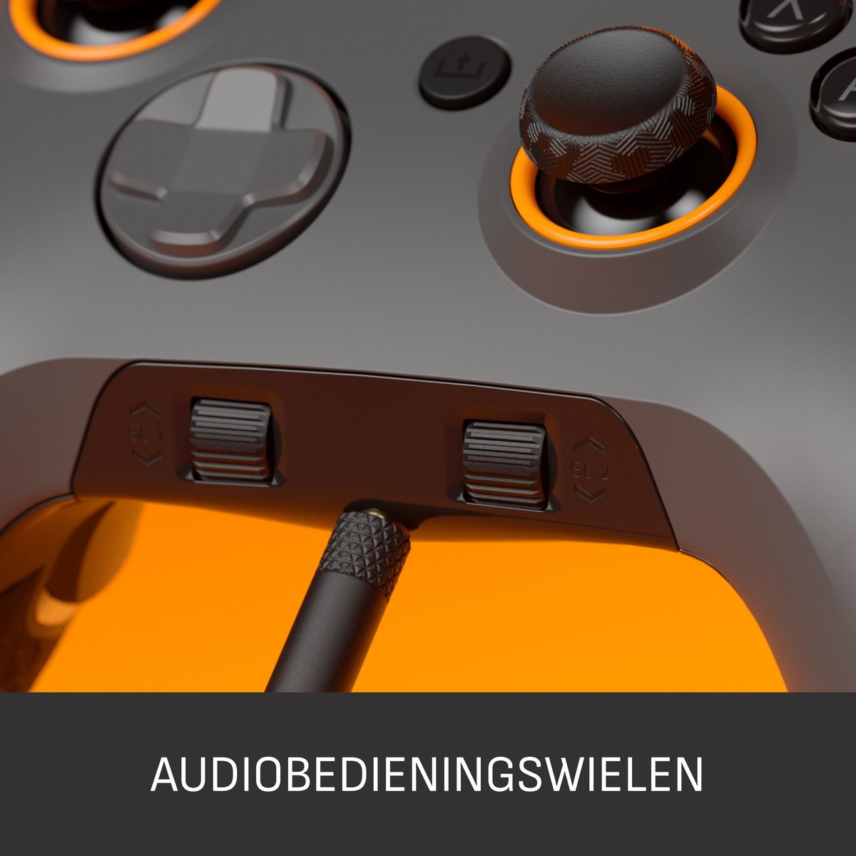 Scuf Valor Pro - Draadloze Gaming Controller - Anti-drift - Xbox Series X|S/Xbox One/PC - Grijs thumbnail 5