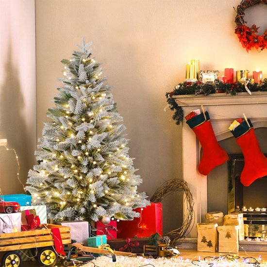 Kunstkerstboom, Nordmann Premium 210 cm, hoogwaardige kerstboom met