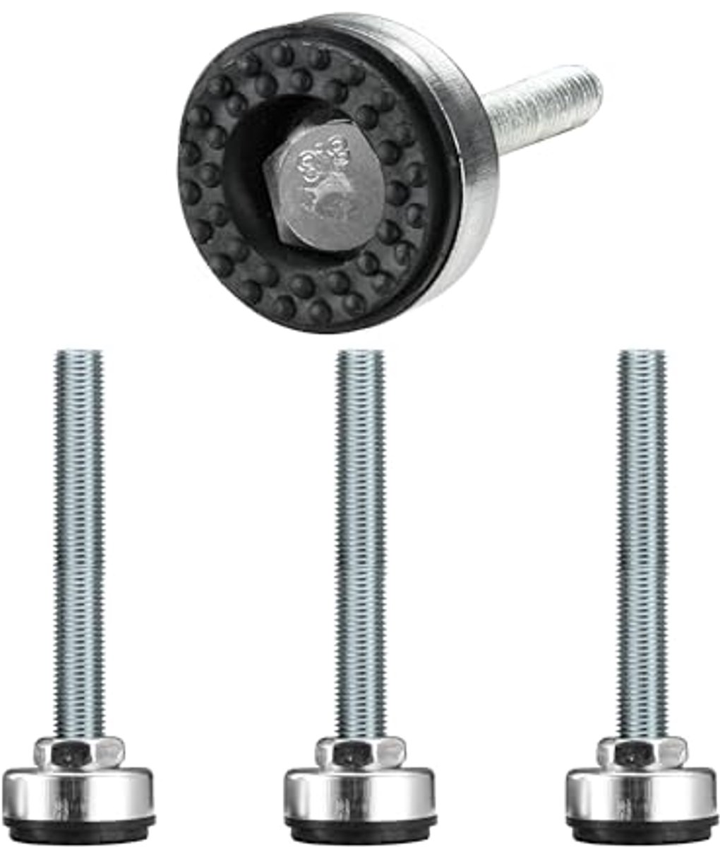 4 Stuks Verstelbare Poten M12×100mmר35mm voor Meubels en Apparatuur