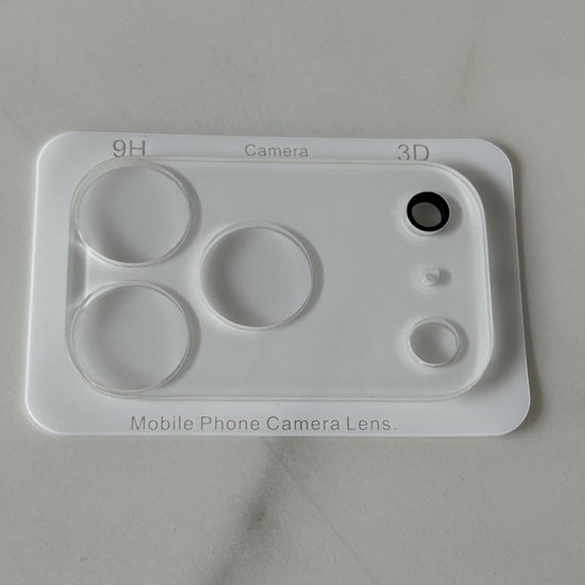 Camera lens protector - Screenprotector - Geschikt Voor Appel iPhone 17 Pro – Transparant