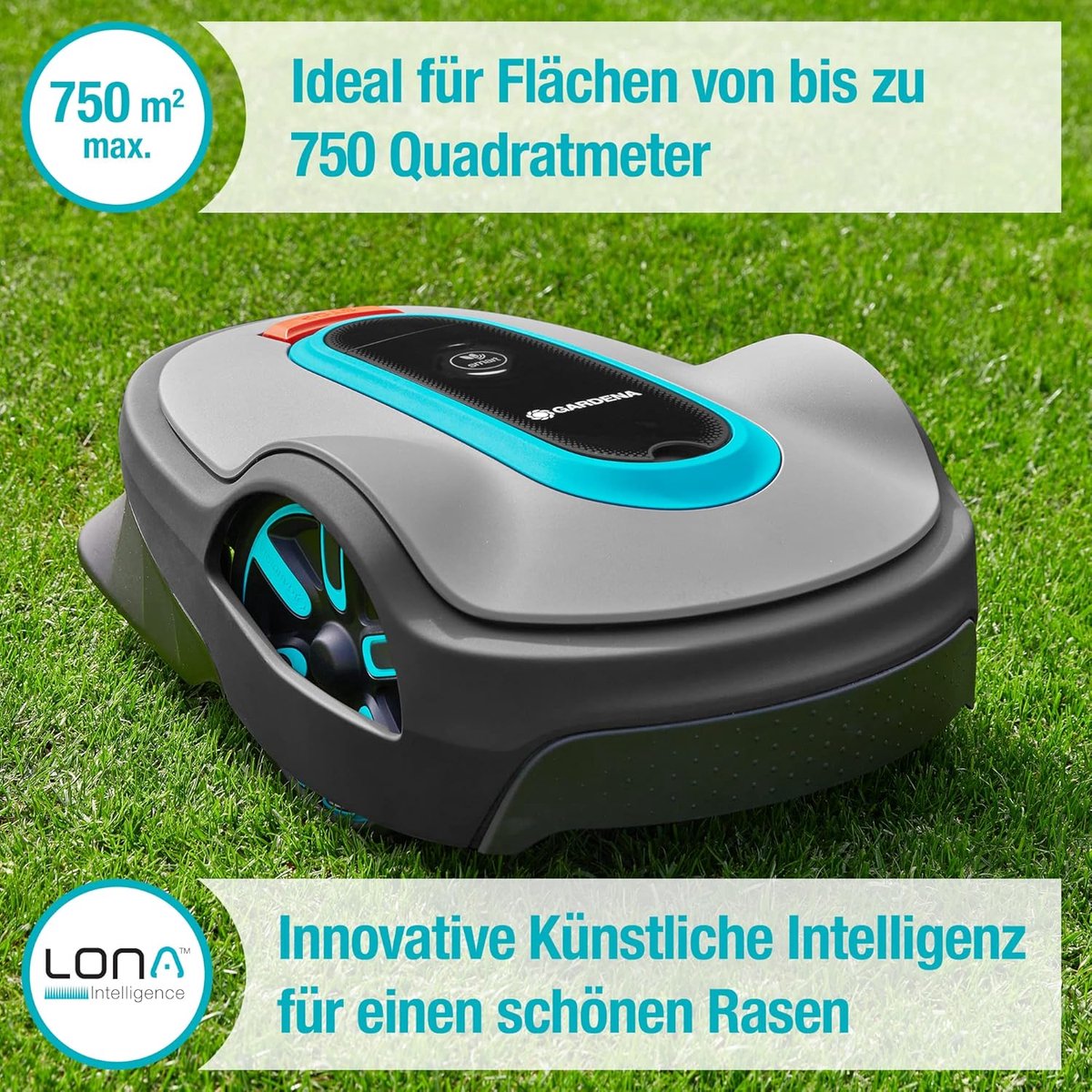 Gardena Smart Sileno Life Robotmaaier 750 m² Stil en - afbeelding 2