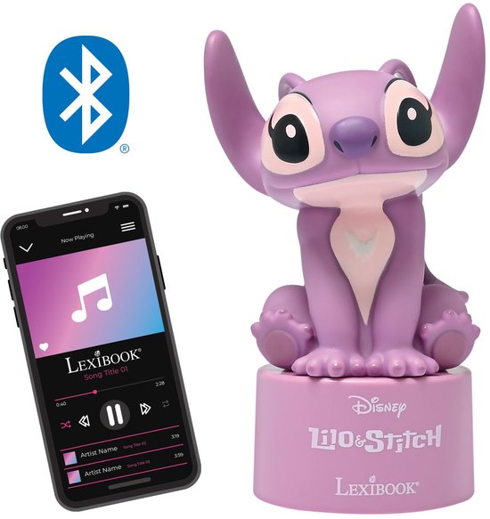 Angel nachtlampje bluetooth speaker van Merkloos — afbeelding 2