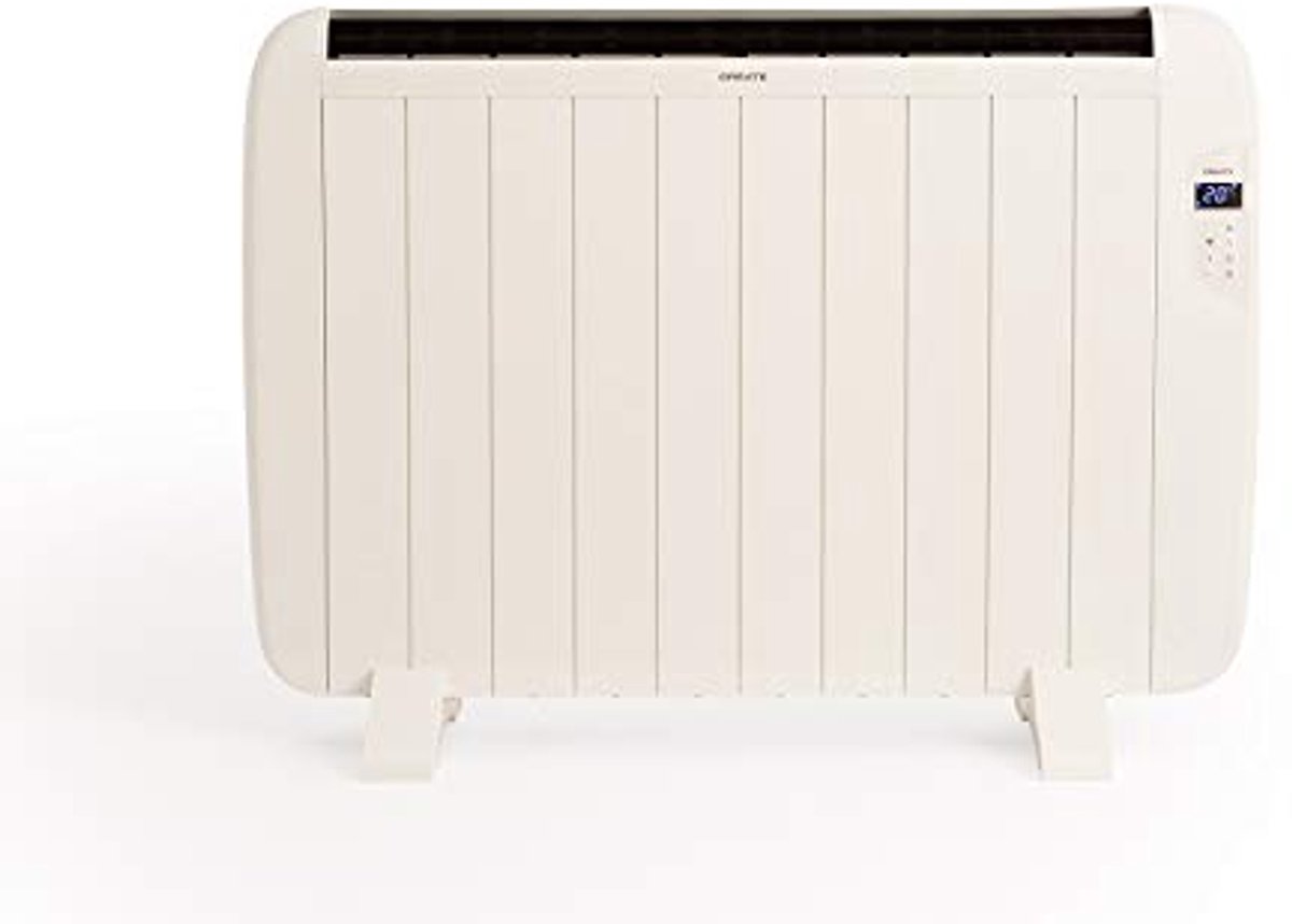 Elektrische convectorradiator met Wifi en 24-uurs-timer - 1500W, Wit – foto 8