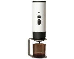 Draagbaar Koffiezetapparaat - Geschikt Voor Poeder, Capsules en Dolce Gusto - Koffie - Draadloos - Onderweg- Wit