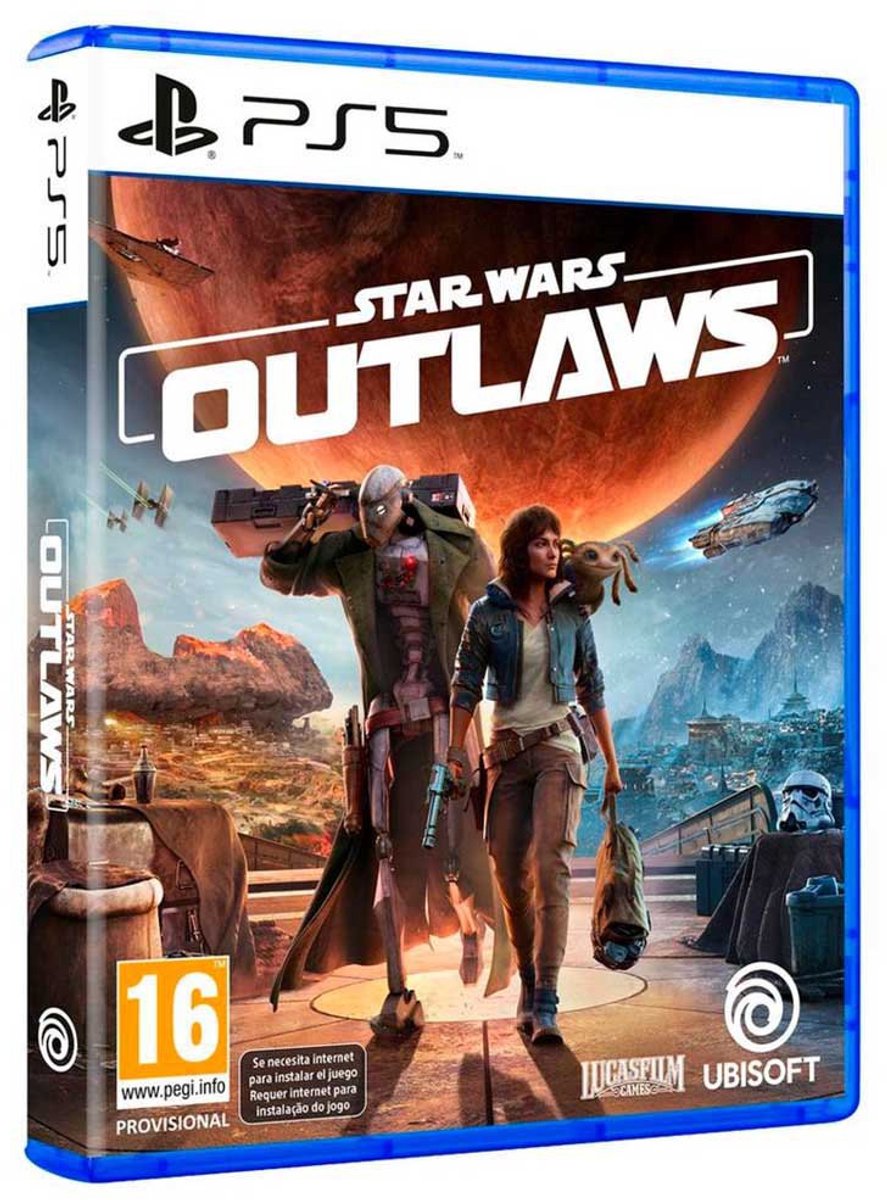 Playstation Games Ps5 Star Wars: Outlaws Transparant PAL
