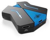 Spirit of Gamer Converter – Converter muis – Geschikt voor PS4, PS3, Xbox One, Nintendo Switch – Compatibel met verschillende Consoles – ideaal voor FPS-spellen – geschikt voor elke muis en keyboard – Zwart/Blauw