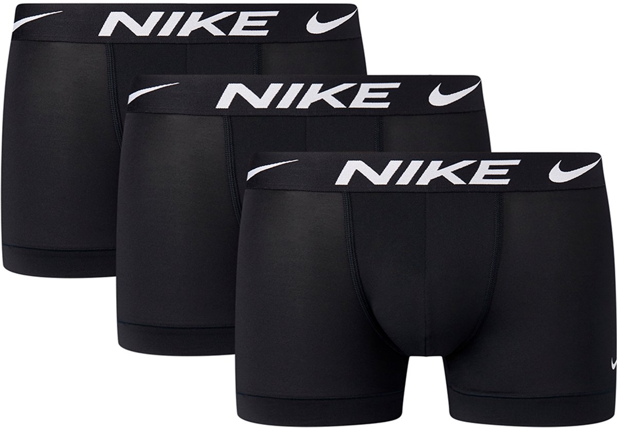 Nike Trunk 3-Pack Boxershorts XS Zwart