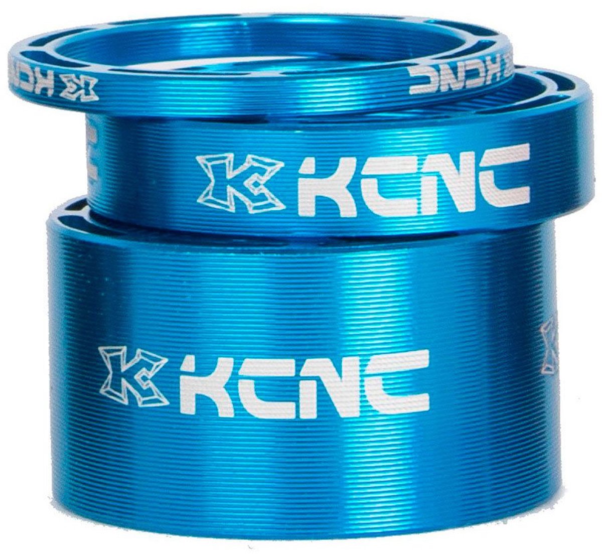 Kcnc Hollow Headset-afstandhouder 3 Eenheden Blauw