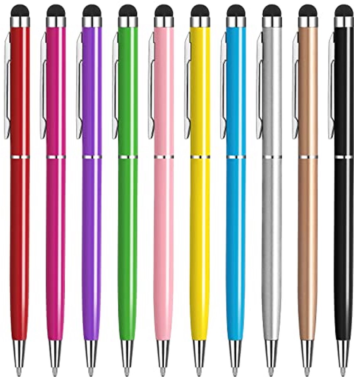 Image of 2-in-1 Stylus Pen voor Touchscreens - Tablet PEN met Zwarte Inkt