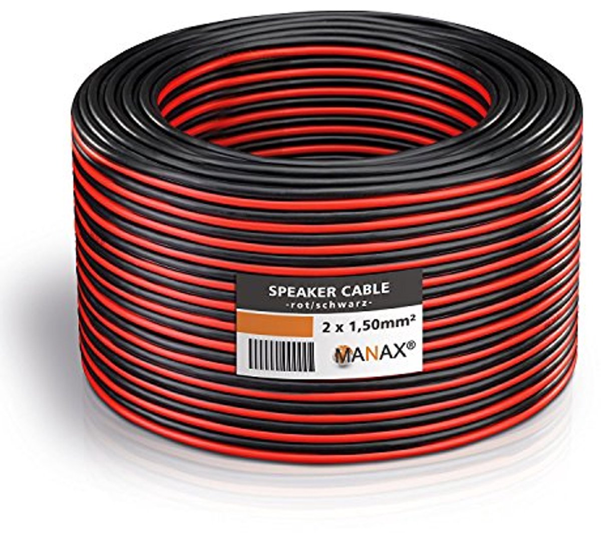 Luidsprekerkabel 2x1,50 mm2 - 25m Kwaliteitsgeluid