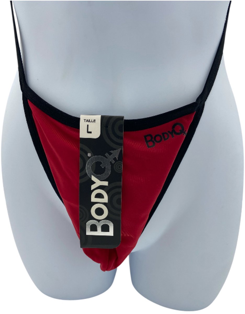 BodyQ Sexy Herenstring – Rood – Erotische Herenlingerie – Maat M