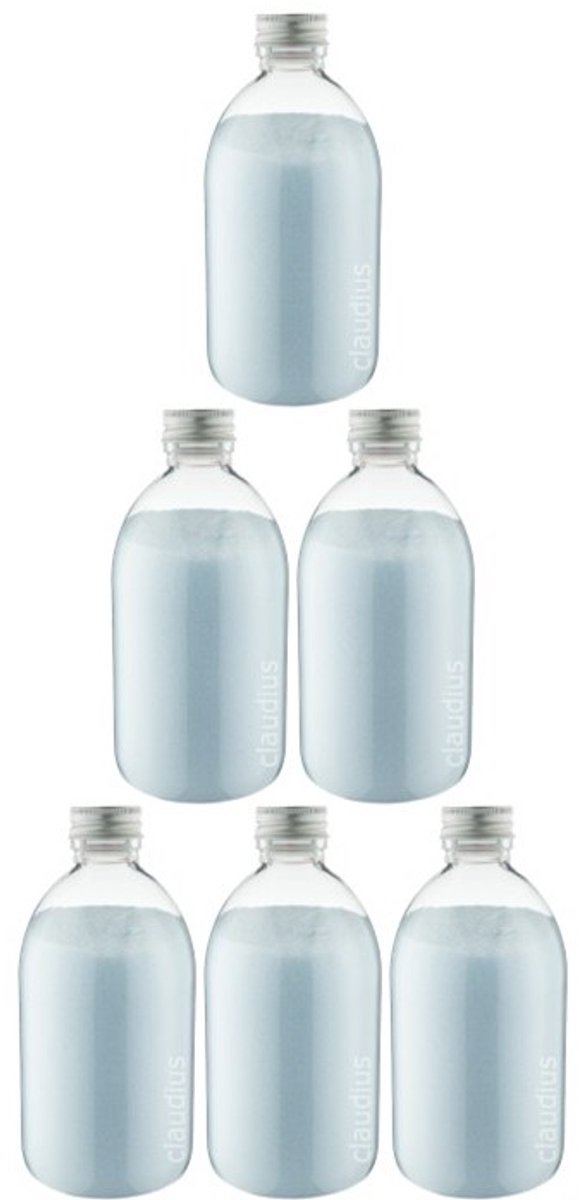 Scrubzout Opium 650 gram - Fles met aluminium dop - set van 6 stuks - Hydraterende Lichaamsscrub
