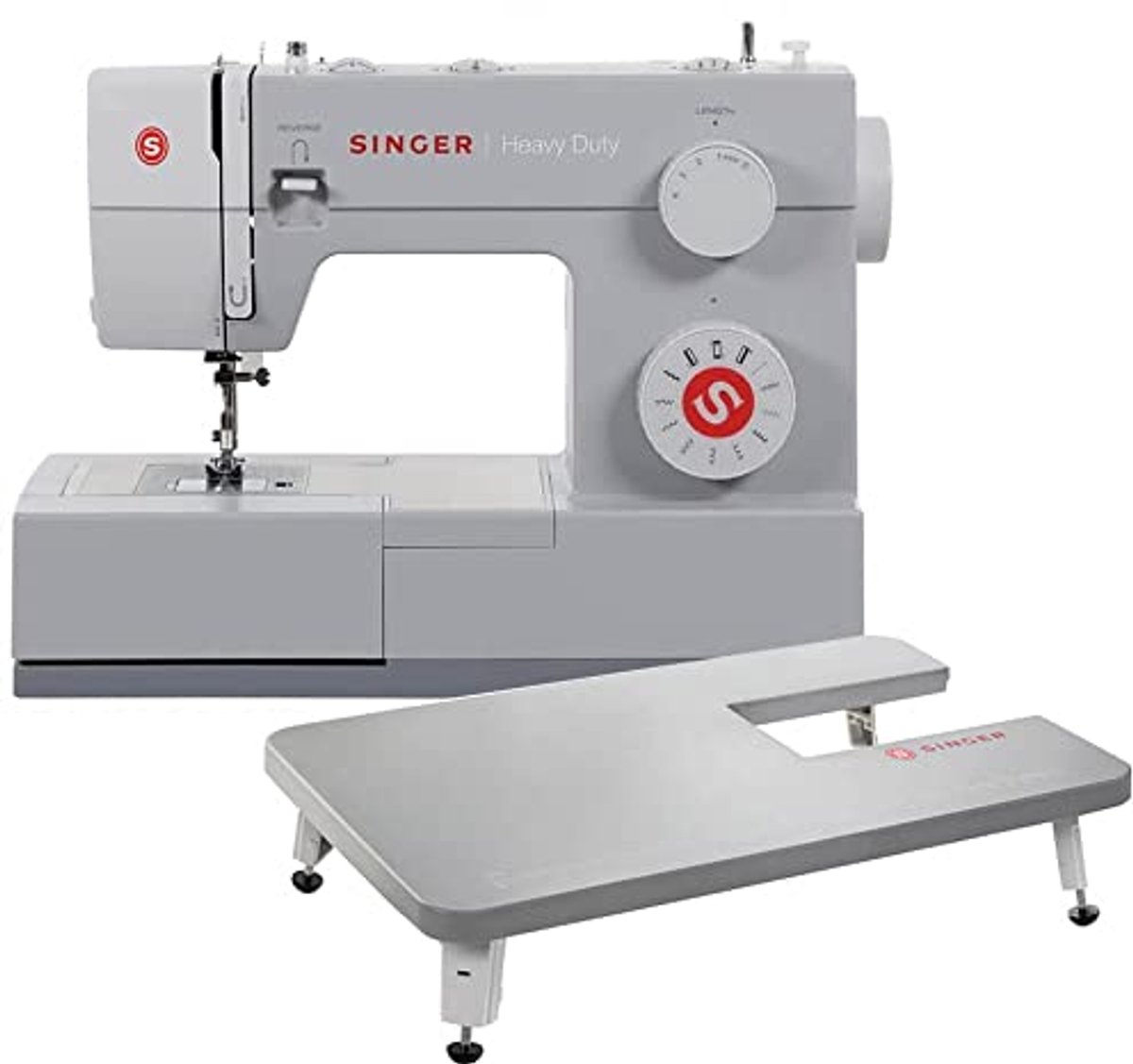 Robuuste Naaimachine met Verlengtafel voor Heavy Duty Gebruik