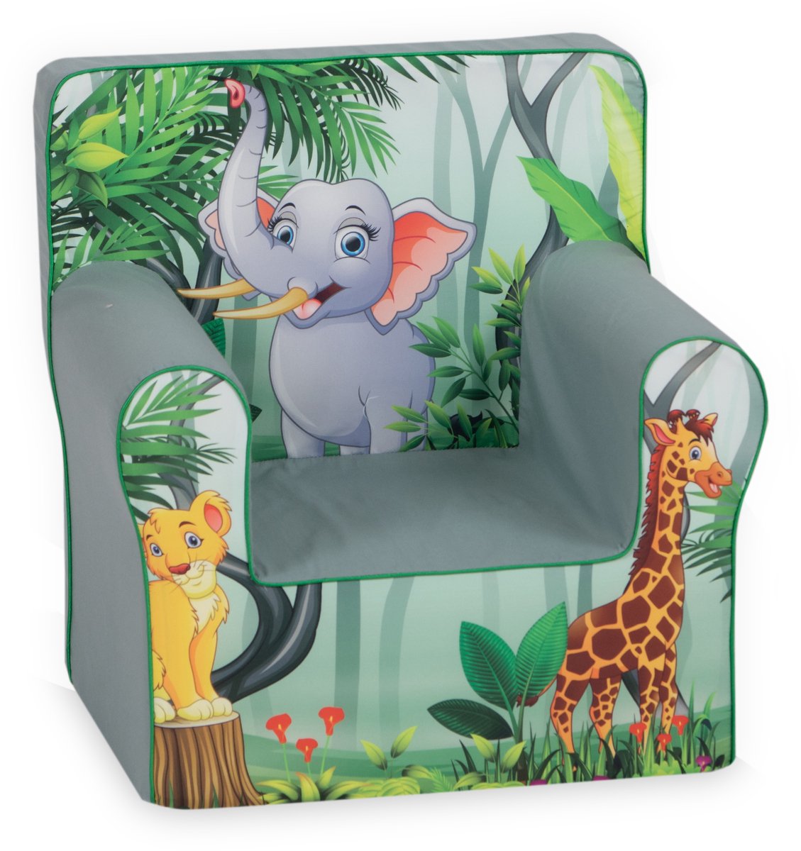 Kinderzetel Kinderzetel Olifant Jungle Kinderfauteuil - afbeelding 4