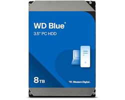 8TB 3,5" interne harde schijf - 5400 rpm, SATA 6 Gb/s, 256 MB cache