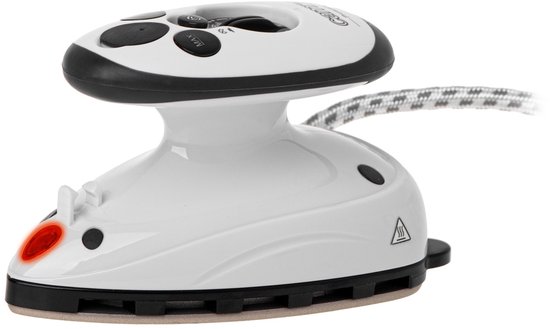 Mini fer à vapeur Camry CR 5024 – Compact et pratique – 420 W – Double Voltage 110/230 V – Semelle en céramique – Fonctions Droog et vapeur
