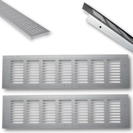 Weckx Deurrooster Aluminium 43.8 Cm | Ventilatie - Megadump Tiel