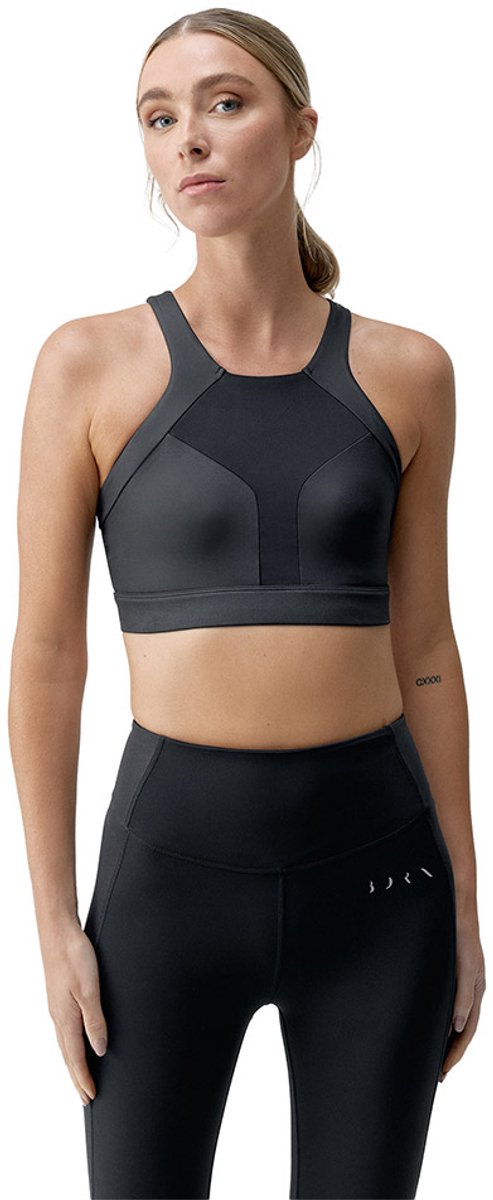 Born Living Yoga Luana Sporttop Met Medium-hoge Ondersteuning Zwart XS Vrouw
