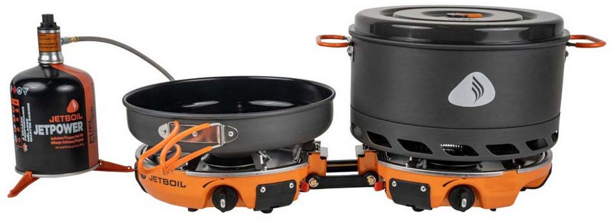Jetboil Genesis Basecamp System Gasbrander Assortiment
