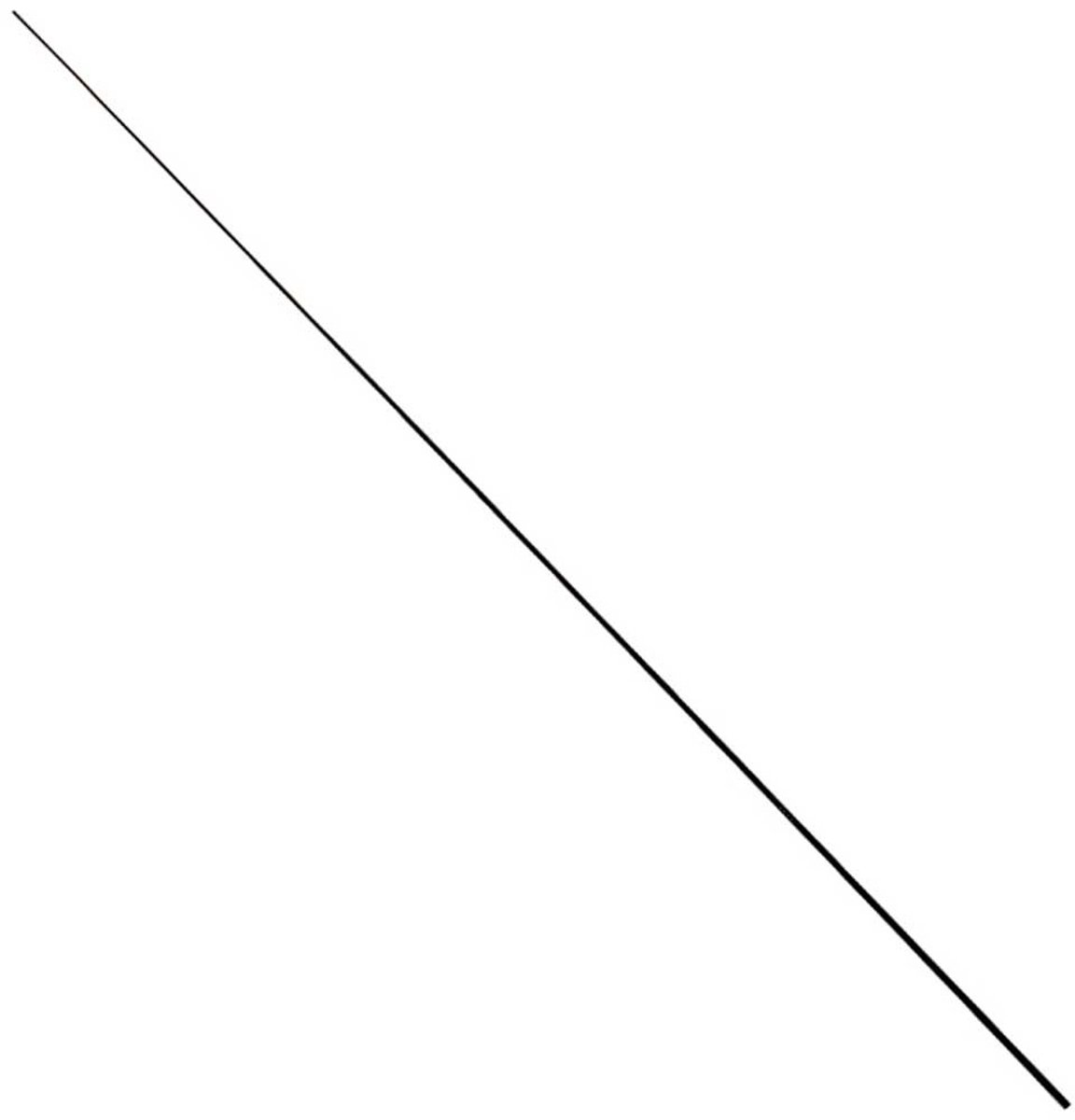 Maver Solid Carbon 70 Cm Hengeltop Zilver 1.2-4.8 mm