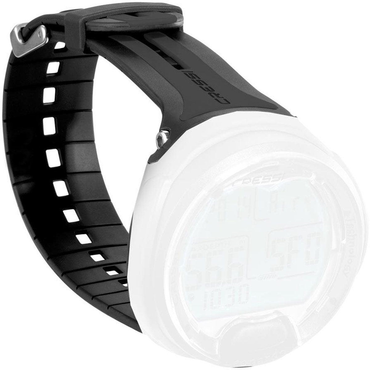 Cressi Leonardo Belt Bandje Van Duikcomputer Zwart