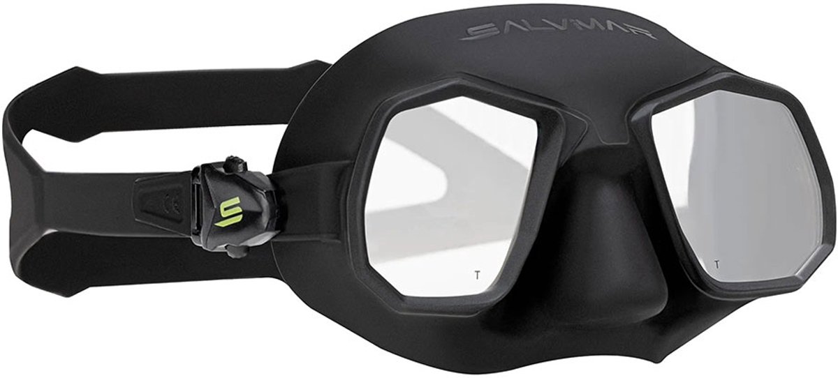 Salvimar Fly Speervissen Masker Zwart Man,Vrouw