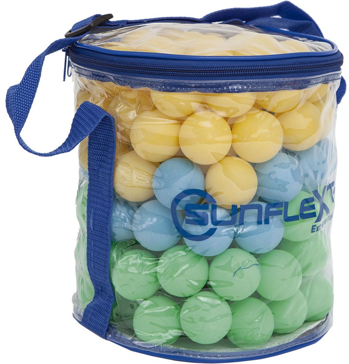 Sunflex 40 Mm Tafeltennisballentas Veelkleurig 144 Balls