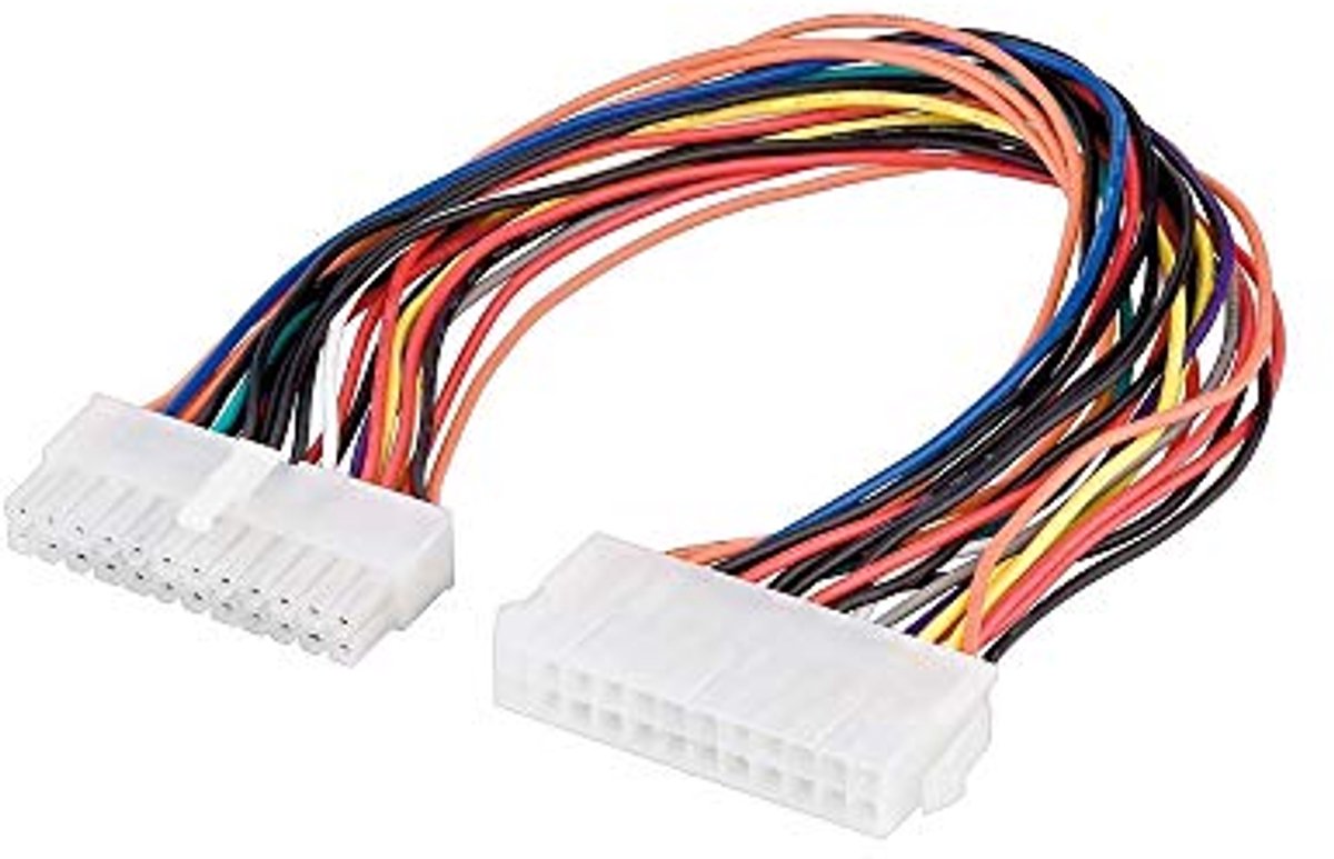 Stroomkabelverlenging 24-pins verlengkabel 0,30 m