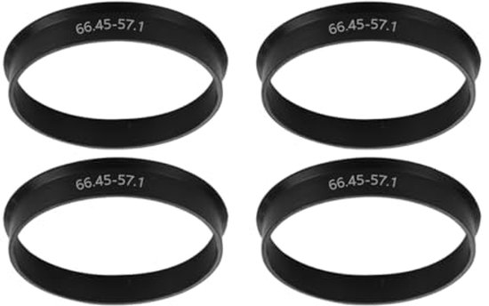 X AUTOHAUX Centreerringen, 4 stuks, 63,4 tot 65,1 mm