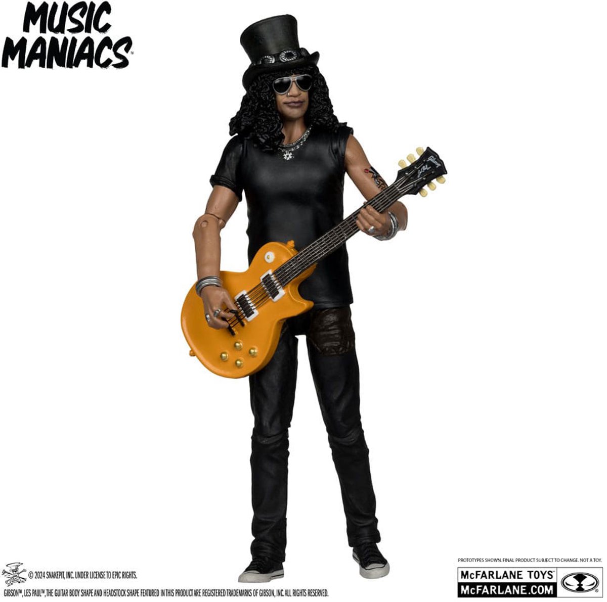 McFarlane Toys Music Maniacs Rock Action Figure Slash 15 cm Action Figuur
