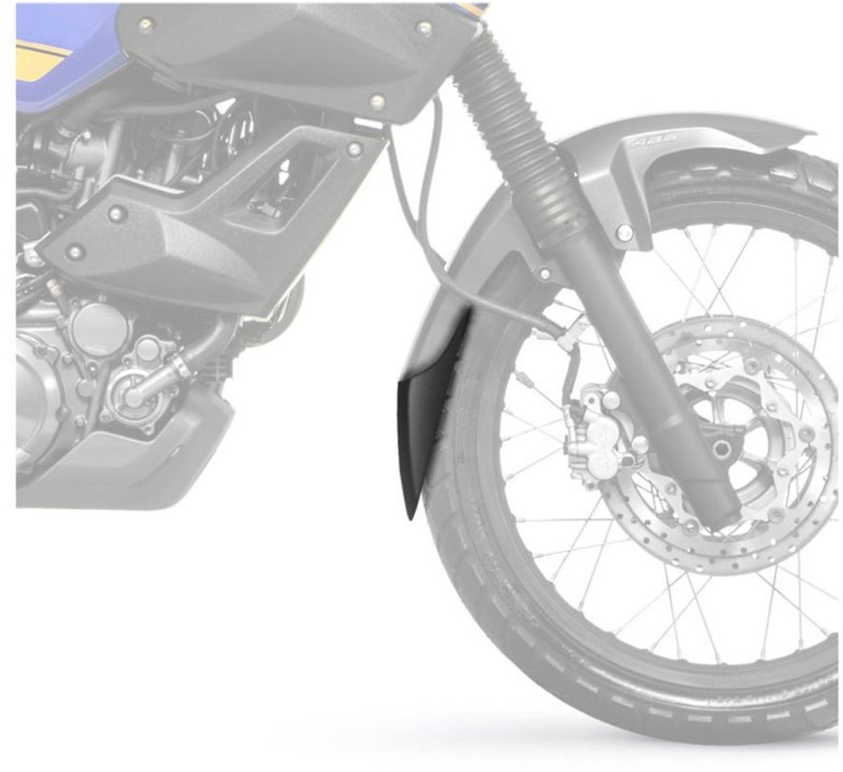 Puig Yamaha Xt660z Téneré 08 Verlenging Voorspatbord Zwart