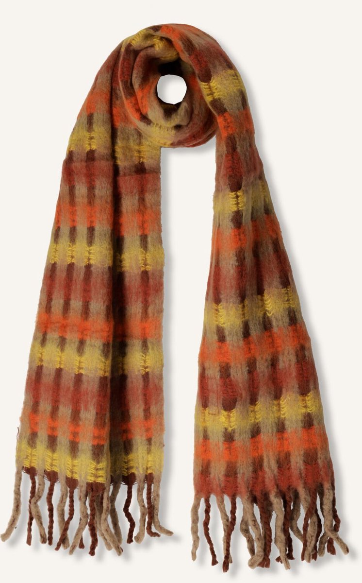 Notre-V Eleonora Sjaals Dames - Multi - Maat ONESIZE