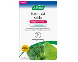 A.Vogel Nachtrust Sticks Hooggedoseerd - 2 x 14 stuks - Voordeelverpakking