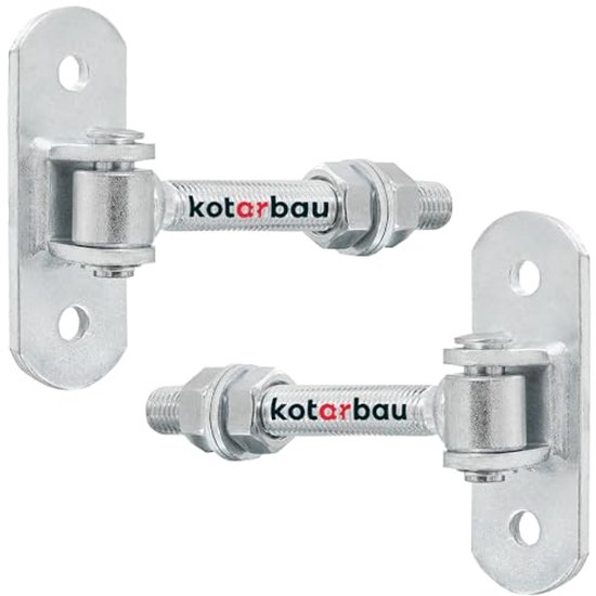 SO-TECH® Torbeschlag Torangel Torband Türscharnier Mit Anschraubplatte Stahl Verzinkt 1 St O 27 Mm M16 X 96 Mm Tragkraft 250 Kg Pro Stueck S0ed90qi SO-TECH® Torbeschlag Torangel Torband Türscharnier Mit Anschraubplatte Stahl Verzinkt 1 St O 27 Mm M16 X 96 Mm Tragkraft 250 Kg Pro Stueck S0ed90qi