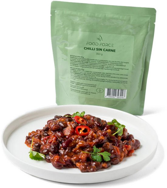 Chili Sin Carne - Kant en klare maaltijd / geen water nodig!