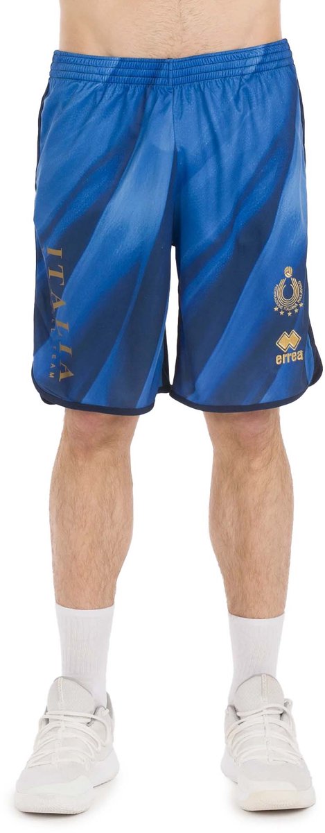 Korte Broek Errea Naz. Italia Volley Bermuda T. Libero Man Ad - Sportswear - Volwassen