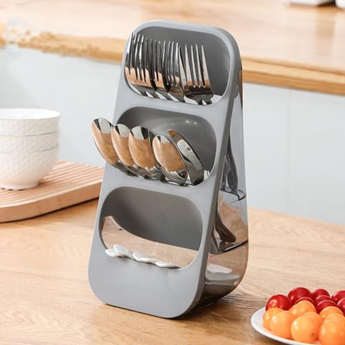 3-Tier Bestek Drooghouder en Servies Organizer voor Keuken