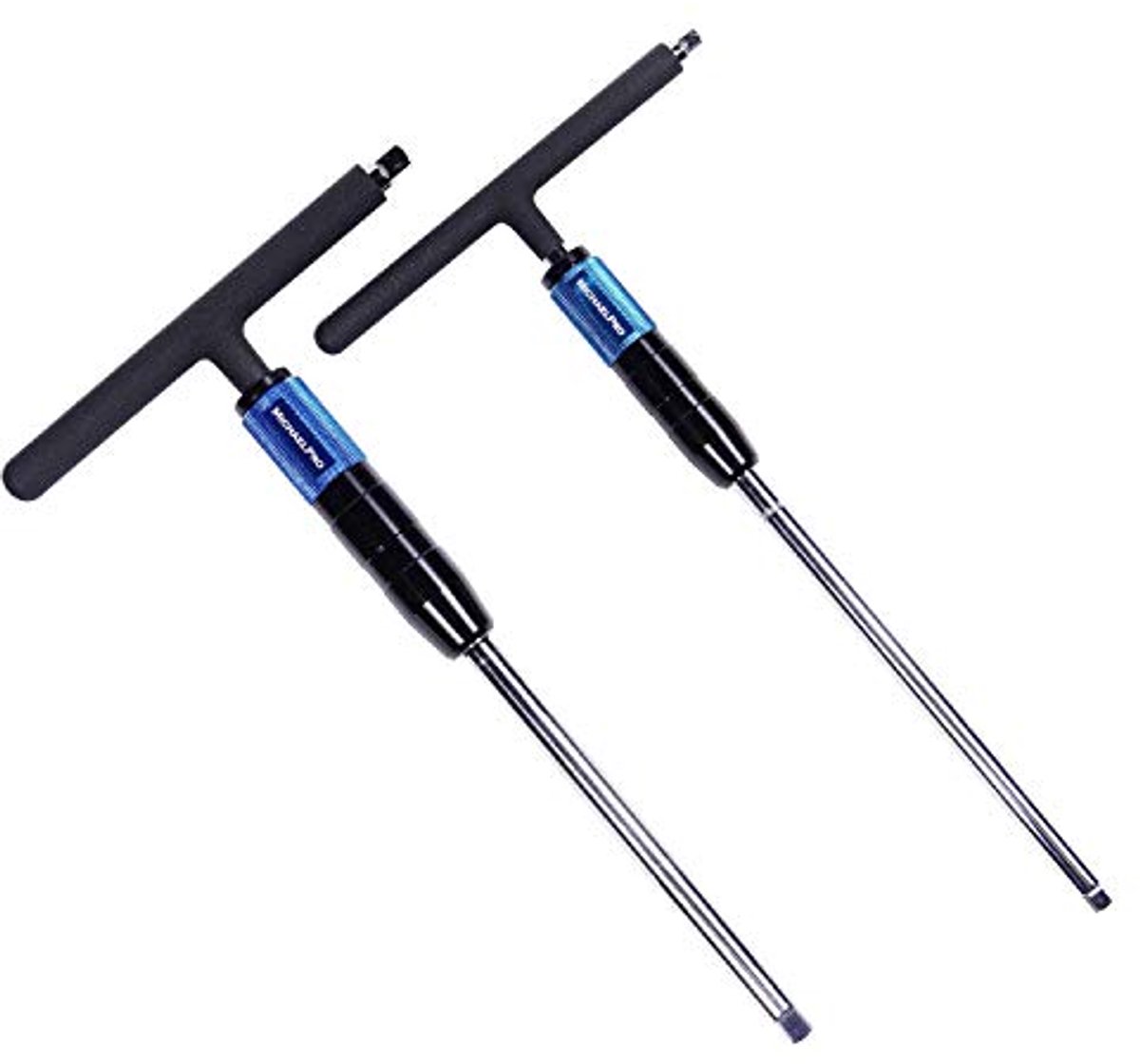 Verstelbare T-greep Spinner Sleutelset 1/4 en 3/8 inch - 2-delige Set met Hoog Rotatiesnelheid