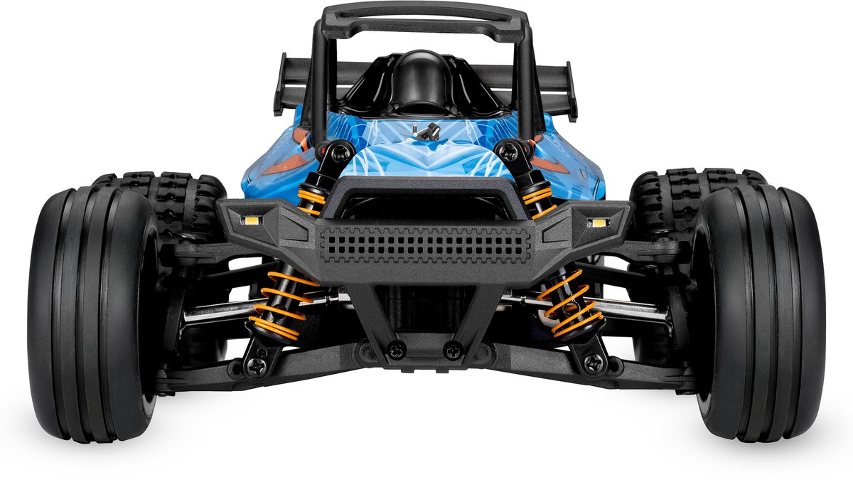 Overmax X-Horizon RC Auto 4x4 – 30 km/u – LED Verlichting, Dubbele Accu tot 40 min, Vering, Lage Bodemvrijheid, 2 Carrosserieën, Achterwielsteun, Digitale Connectie – Offroad Racewagen voor Kinderen & Volwassenen – Bestuurbare Auto — afbeelding 2