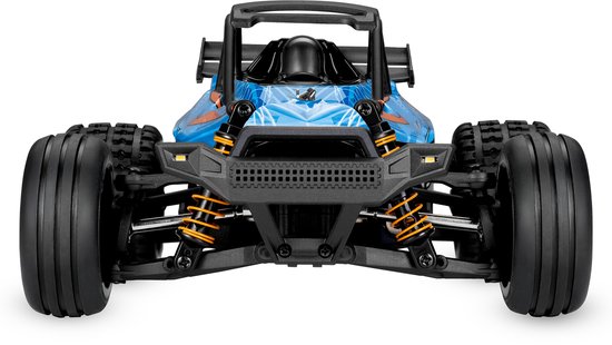 4WD RC Auto Overmax X-Overslide RC Auto 1:16 - Drift & Race Auto Met Afstandsbediening, 20 Km/u, 2 Accu's, LED Verlichting 4WD Afstandsbediening Auto
