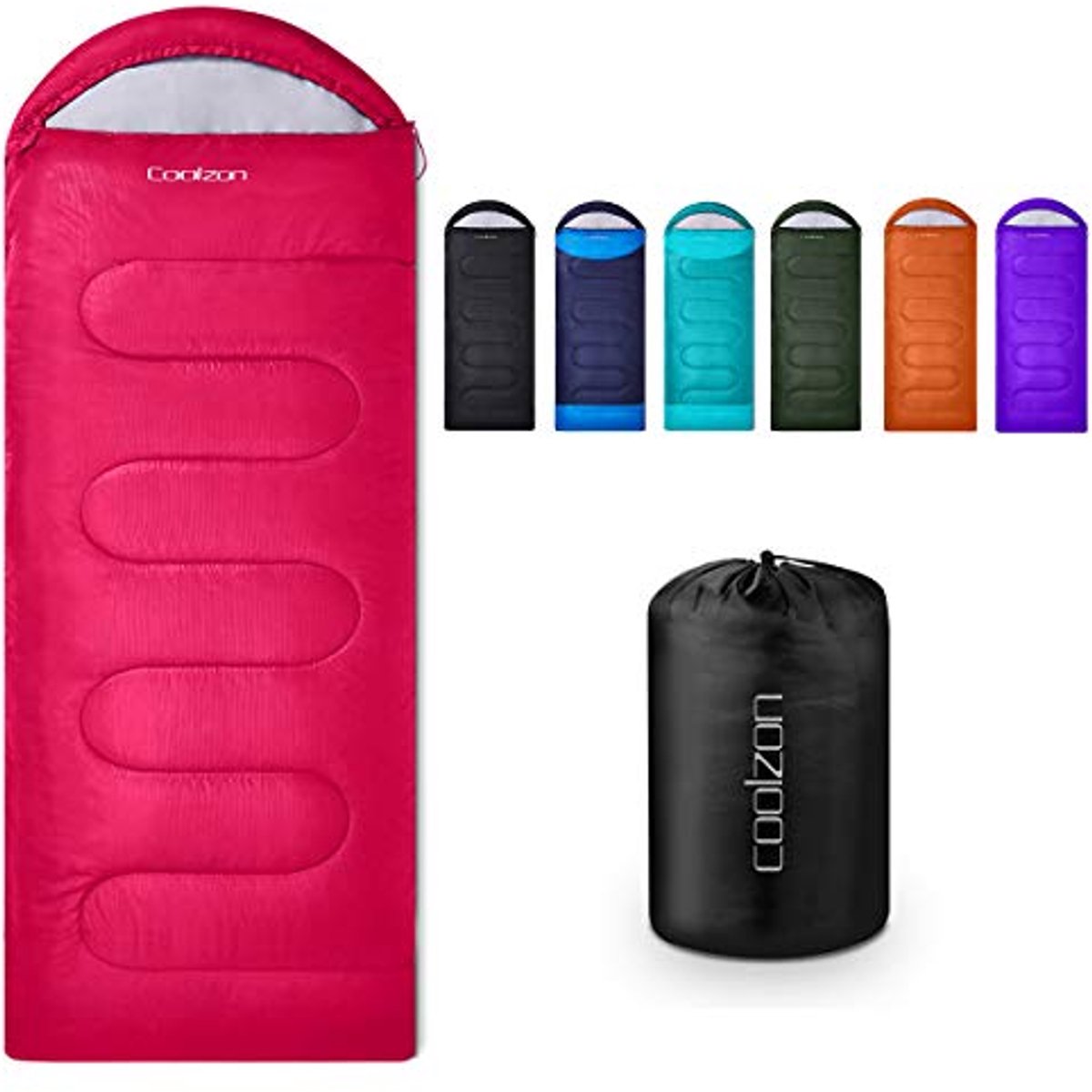 Ultralichte Outdoor Slaapzak voor 3-4 Seizoenen, Compact en Comfortabel voor Kamperen en Wandelen