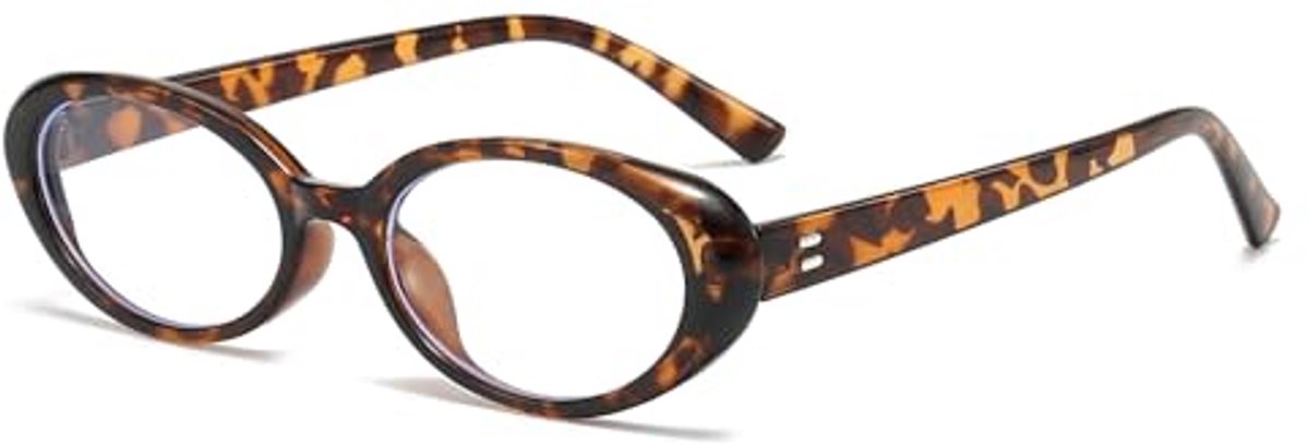 Ovale Cat Eye Blauw Licht Blokkerende Bril voor Vrouwen en Mannen