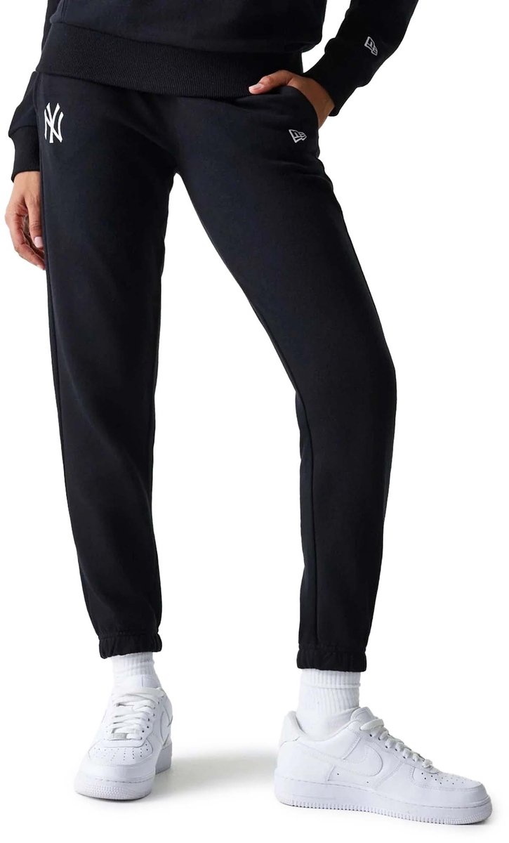 Broeken New Era Dames Mlb Midi Le Jogger Neyyan Fashion Wear Vrouwen Zwart