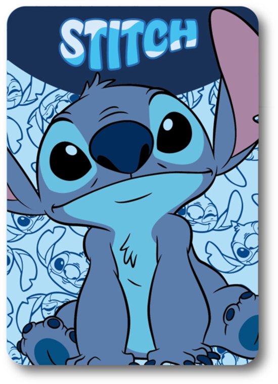 Stitch Happy Fleece deken 100 x 140 cm